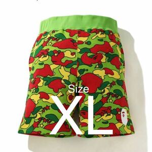 新品 A BATHING APE STA CAMO SWEAT SHORTS Size XL アベイシングエイプ ショーツ カモ 迷彩 MULTI マルチ SYCHE サイケ BAPE ベイプ