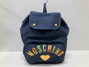 MOSCHINO モスキーノ リュックサック ネイビー