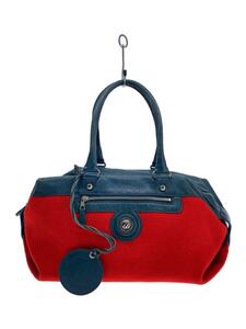 BALENCIAGA◆ハンドバッグ/-/RED/182107-218048/擦れ有