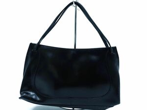 FURLA フルラ レザー ハンド バッグ 黒 ■■ ☆ eac4 レディース