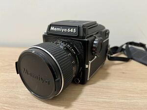 【美品】1円〜 Mamiya 645 1000S 中判カメラ /MAMIYA-SEKOR 80mm F:1.9 動作未確認