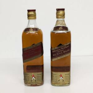 1円〜/ジョニーウォーカー レッドラベル 特級　760ml 43% スコッチ JOHNNIE WALKER RED 未開封　2本セット