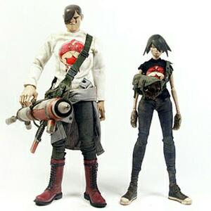 絶版 入手困難 threea 1/6 Ashley wood 3A On The Run Little Shadow and Tommy 2 Pack アシュレイ・ウッド ホットトイズではありません