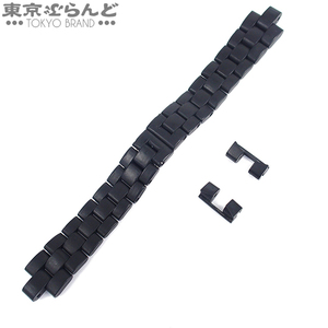 101726603 1円 シャネル CHANEL J12用 純正 ブレスレット 16mm ブラック ラバー 腕時計ベルト レディース