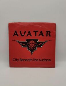 Avatar (Savatage) City Beneath The Surface - バイナル 7" Single *Very RARE* 海外 即決