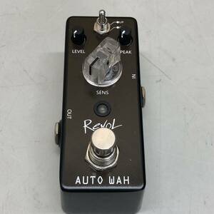 116 RevoL effects AUTO WAH中古 通電のみ確認済み ギター エフェクター オートワウ