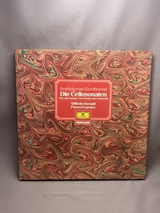 【3枚組 LP BOX】独盤　Beethoven/Die Cellosonaten 