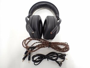 SONY MDR-Z1R ソニー ハイレゾ対応 オーバーヘッド型 ヘッドホン フラグシップモデル KIMBER KABLE MUC-B20SB1付 動作品 ∬ 6DE21-2