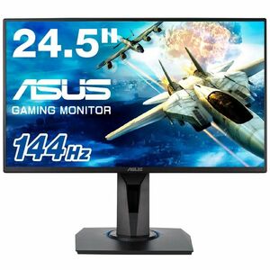 ASUSゲーミングモニター24.5インチ VG258Q(1ms/144HZ/HDMI/DP/DVI/スリムベゼル/G-SYNC?対応/Fre