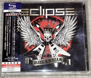 【激レア】ECLIPSE (from Sweden) エクリプス /BLEED AND SCREAM (ツアー・エディション) / ブリード・アンド・スクリーム SHM-CD盤