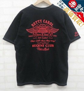 8T1499【クリックポスト対応】THE FLAT HEAD BETTY CAROL 半袖Tシャツ フラットヘッド