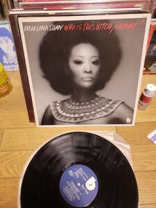 Marlena Shaw マリーナ　ショウ　LP国内盤　WHO IS THIS BITCH,ANYWAY 