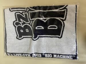 B’z【新品】「B’z LIVE-GYM 2003 BIG MACHINE」ステージタオル未開封品