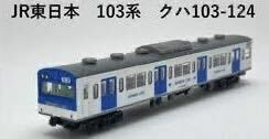 【開封のみ・ほぼ新品】JR東日本103系 クハ103 124 トミーテック 駅ナカ オリジナル鉄道コレクション第２弾（ＪＲ６社コラボ）Nゲージ 