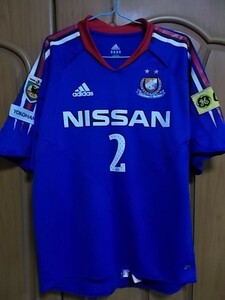 【正規品・古着】横浜F・マリノス（H）ユニフォーム　中西永輔＃2　2004年　日本