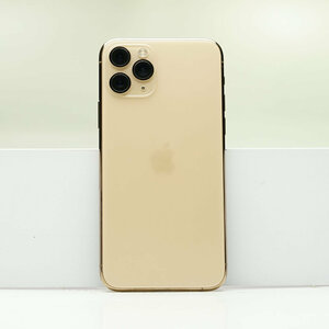 iPhone 11 Pro 64GB ゴールド SIMフリー 訳あり品 ジャンク 中古本体 スマホ スマートフォン 白ロム