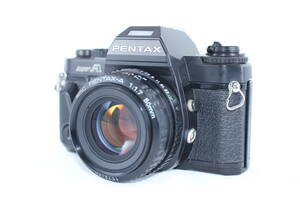 ★極美品★ペンタックス PENTAX superA SMC PENTAX-A 50mm f1.7 ★露出計・シャッター全速OK★#M384