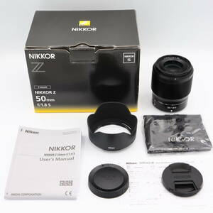 Nikon 単焦点レンズ NIKKOR Z 50mm f/1.8S Zマウント フルサイズ対応 Sライン　#240510_20039387