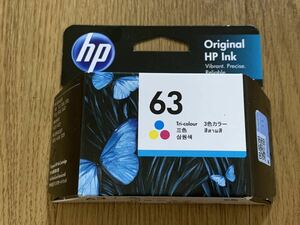 ★☆ hp 純正インク 63 カラー 送料220円～ 新品 未使用 未開封 推奨使用期限 2023/11 インクカートリッジ 3630 3632 4522 4650 5220