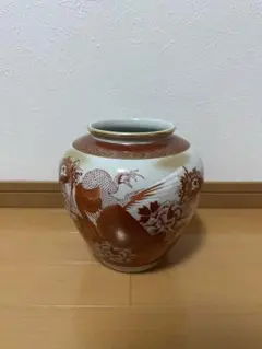 【極美品】九谷焼　九谷清栄造 花瓶