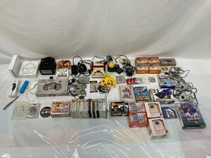 ma【ジャンク品】レトロゲーム 本体/ソフト/周辺機器まとめセット ファミコン/SFC/GC/SS/DC/Wii/PCエンジン 他 ma◇42