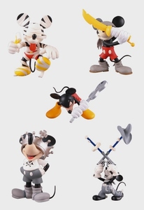 ★未使用品★MICKEY MOUSEミッキーマウスRoen collectionロエンコレクション/★UDFウルトラディテールフィギュア5体フルセット★激レア完売