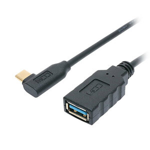 まとめ得 【5個セット】 MCO USB Type-CtoA変換ケーブル L型 50cm USA-10G2C/LLX5 x [2個] /l