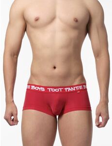 TOOT完売品 PANTIE BOYS ボクサー Lサイズ　レッド　新品　送料無料