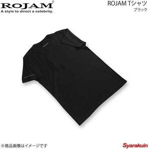 ROJAM ロジャム Tシャツ ブラック M 70-tbkm