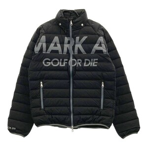 MARK&LONA マークアンドロナ 2021年モデル ダウンジャケット GOLF OR DIE ブラック系 48 [240101129493] ゴルフウェア メンズ