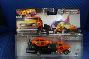 HOT　WHEELS　PREMIUM　積載車セット　HORIZON　HAULER　／　VOLKSWAGEN　BAJA　BUG　　未使用／未開封