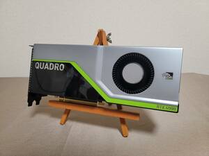 NVIDIA Quadro RTX6000 GDDR6 24GB PCIe 2Slotタイプ プロフェッショナル用GPUカード 動作OK