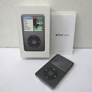 Ft1183941 アップル デジタルオーディオプレイヤー 120GB iPod classic MB565J/A Apple 中古
