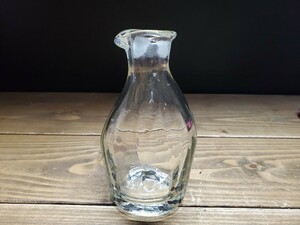 倉敷ガラス 吹きガラス 水差し 気泡 ガラス瓶 徳利 硝子 (ゆうパック60)