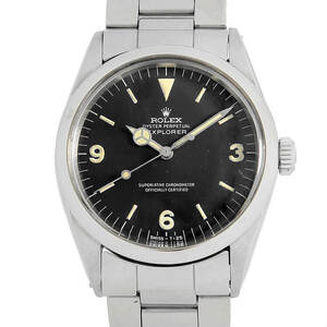 ロレックス エクスプローラー cal.1570 1016 ブラック 17番 アンティーク メンズ 腕時計