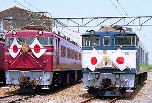 【鉄道写真】ED76 55＆EF64 58 [9004864]