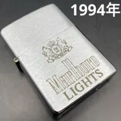 Zippo Marlboro LIGHTS 紋章 1994年8月製マルボロライト
