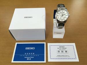 【新品】SEIKO セイコー PRESAGE 自動巻 SARW007 腕時計 ホワイト☆未使用