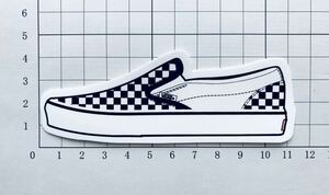 VANS OFF THE WALL Slip-On Checker Rareステッカー バンズ オフザウォール スリッポン チェッカー ステッカー