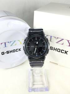 【AK-02】未使用品 G-SHOCK GMA-P2100ZY-1AJR ITZYコラボレーションモデル スケルトンブラック プライスタグ・保証書・取扱説明書付き