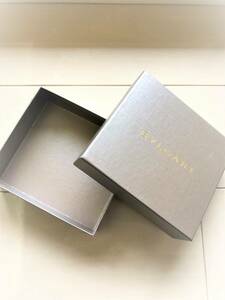 新品同様・正規品★BVLGARI ブルガリ ケース　ジュエリーBOX　保存箱　アクセサリーケース★ブロンズ色