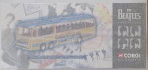 【未開封新品】ビートルズ（BEATLES）コーギー（CORGI）ダイキャスト製「BEDFORD VAL MAGICAL MYSTERY TOUR BUS（マジカルミステリー）」