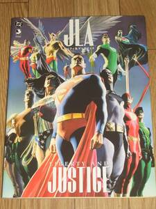 「JLA リバティ＆ジャスティス」DC ジャスティスリーグ スーパーマン バットマン ワンダーウーマン グリーンランタン アレックス・ロス