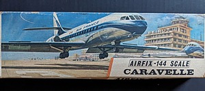 ◎ AIRFIX-144 scale CARAVELLE 中古、長期保管品