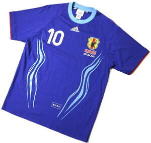 概ね美品！◆2006 サッカー日本代表 半袖Tシャツ◆Lサイズ 展示見本