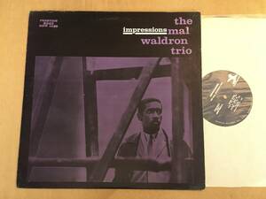 MONO RVG刻印 / Mal Waldron Trio / Impressions / 右紺 New Jazz Prestige 