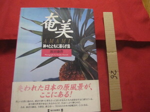 ☆奄美　　ＡＭＡＭＩ　　神々とともに暮らす島　　失われた日本の原風景が、ここにある！　　　【奄美・歴史・文化・写真集・自然・風景】