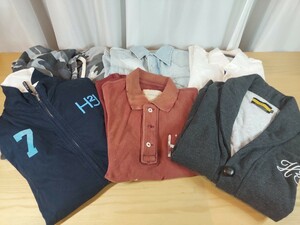 ★ＵＳＥＤ《HYDROGEN》ハイドロゲン　男性　洋服いろいろセット　6点　ジャケット　パーカー　シャツ　ポロシャツ　送料無料★