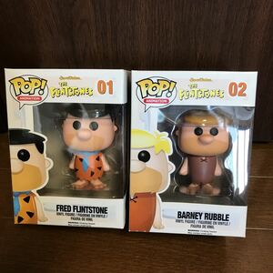 pop funko ハンナバーベラ hanna barbera flintstones フリントストーン barney rubble fred cartoon