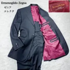 Ermenegildo Zegna  ゼニア スーツセットアップ 裏地 派手 赤